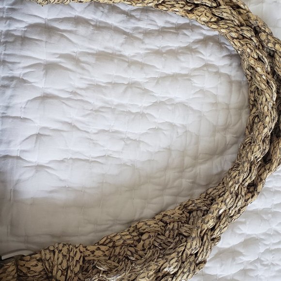 Cole Haan Yellow Snakeskin Purse - Picture 5 of 11